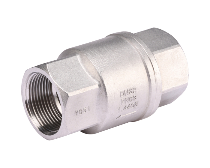 Stainless steel CF8M spring check valve 329 BSP 1/4''